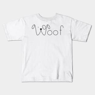 Its time for woof! Kids T-Shirt